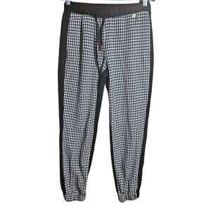 Twinset Houndstooth  Jogger Sweatpants Size Small